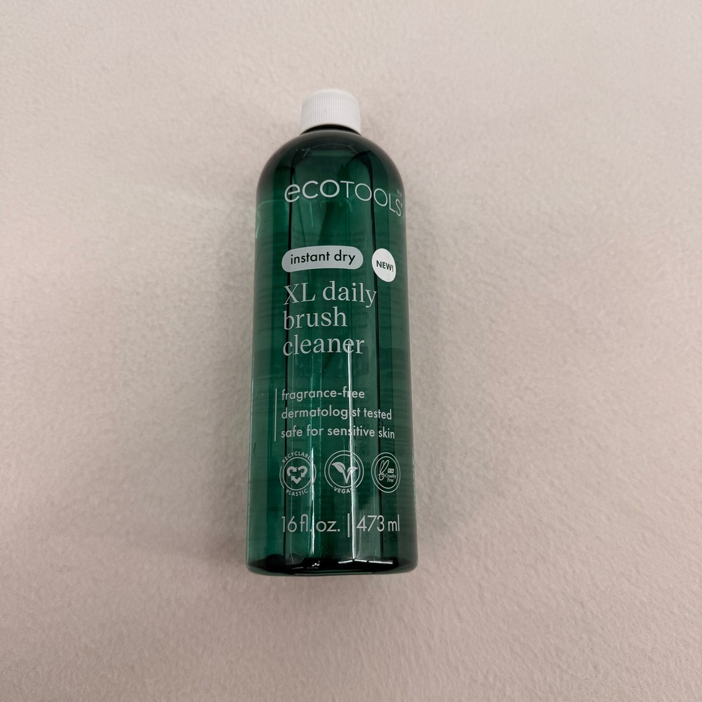EcoTools Instant Dry XL Daily Brush Cleaner 16 fl oz Fragrance Free New
